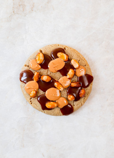 Cookie-Pizzetta Cacahuète