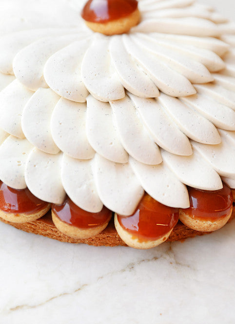 Fleur Saint-Honoré caramel