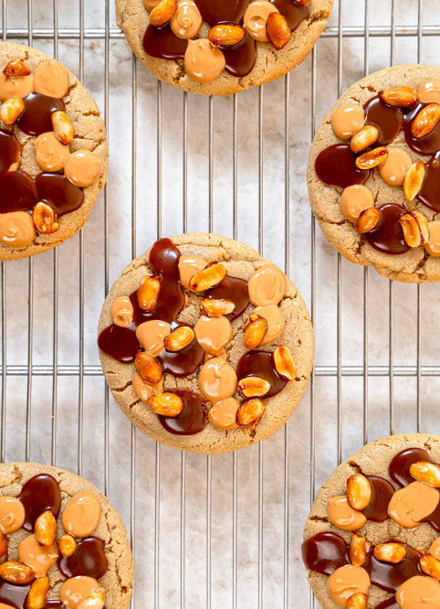 Cookie-Pizzetta Cacahuète