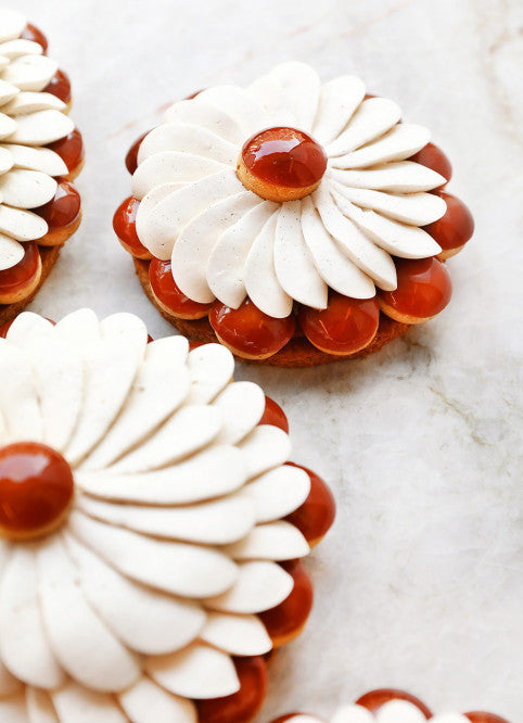 Fleur Saint-Honoré caramel