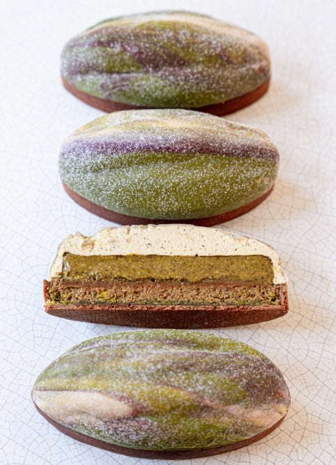 Tarte Pistache Sculptée